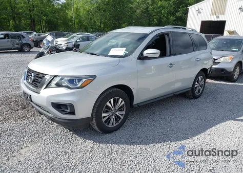 2019 Nissan Pathfinder Sv из США, поврежденный, VIN 5N1DR2MMXKC581052